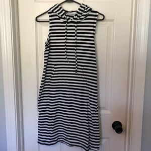 Papaya black and white cotton dress